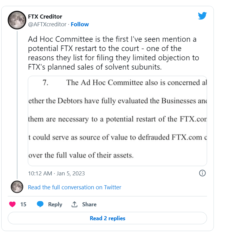 Customers of FTX desire additional details about FTX's intentions to sell subsidiaries